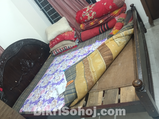 সিরিজ কাঠের সেমি বক্স খাট